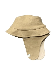 Панама Гнёздышко с ушками Светло-бежевая