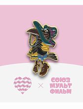 Металлический значок Heart of Moscow «Ворона» серия Союзмультфильм