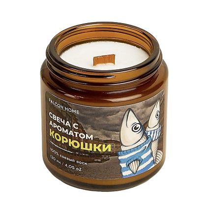 Сувенирная свеча Санкт-Петербург «Корюшка», фото 2.
