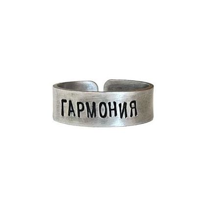 Кольцо металлическое «Гармония» 18/19, фото 1.