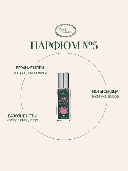 Масляные духи «№5 Провокация», 6 мл, фото 1.