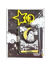 Таро-брелок Лемниската «Луна», акрил, двусторонний