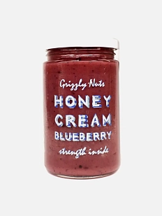 Кремовый мёд с черникой