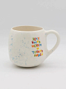 Кружка ручной работы круглая «Хочу быть морем и топить людей», керамика, 400 мл, превью фото 1