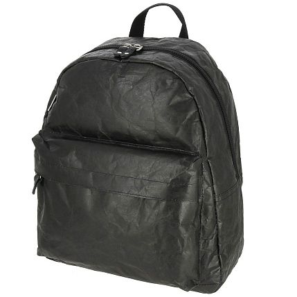 Рюкзак Ranzel Bags «Torvi Black», тайвек, чёрный, фото 1.