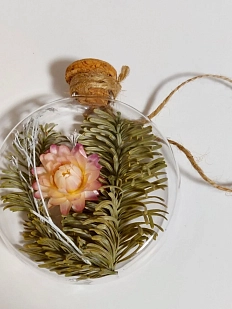 Ёлочный шар-панно Зачарованные шары «Всевидящий», 8 см