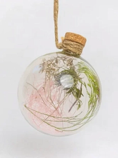 Ёлочный шар Зачарованные шары «Тёплый», 10 см