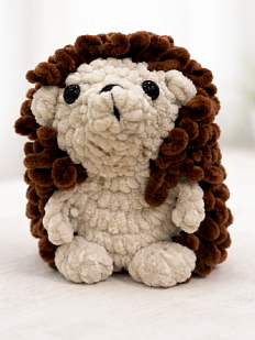 Плюшевая игрушка ручной работы Цилинская «Ёжик»