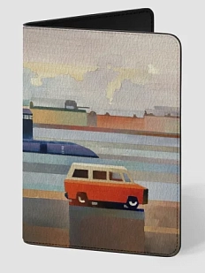 Обложка на паспорт Василий Аникин «SPb23», искусственная кожа