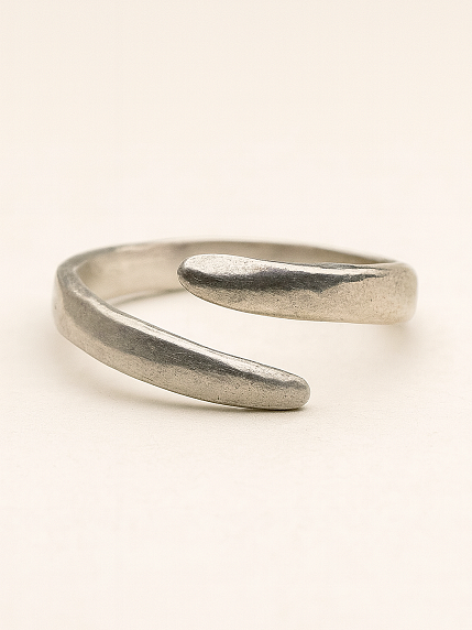 Кольцо из нейзильбера «Линии», фото 1.