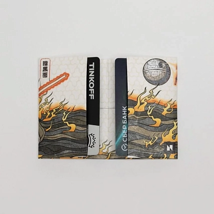 Мини-кошелёк кардхолдер New Wallet «New Samurai», фото 6.