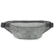 Поясная сумка Ranzel Bags «Baggy Gray», тайвек, серая