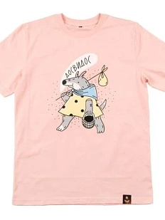 Футболка Barking Store «Досвидос», М жен.