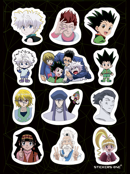 Стикерпак «Hunter X Hunter», фото 1.