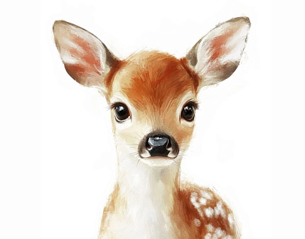 Обложка на студенческий билет DARI DARI «Олененок», экокожа, фото 1.