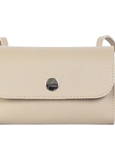 Сумка ручной работы «Roll», Kokosina bags, искусственная кожа, бежевый