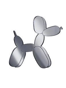 Брошь Monolama «Собака из воздушных шариков», чёрная, оргстекло