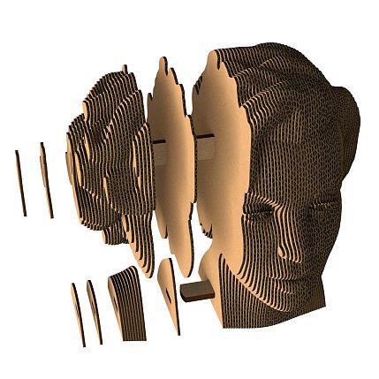 Картонный конструктор 3D «Мерилин Монро», фото 4.