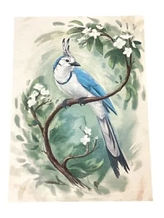 Открытка Лавкот «Сойка», А6