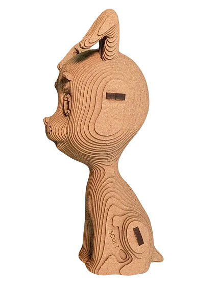 Картонный конструктор 3D «Котенок и щенок», фото 5.