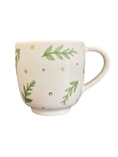 Кружка ручной работы Молис Керамика «Веточки», керамика, 300 мл