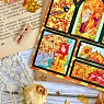 Стикерпак Лавкот голографический «Осенние витражи», А6, превью фото 3