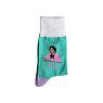 Носки «Девочка с персиками», р-р 38-41, бирюзовые, превью фото 3