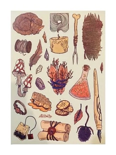 Стикерпак «Мистика», А5