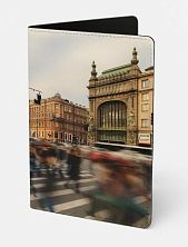 Обложка на паспорт «Невский проспект», искусственная кожа