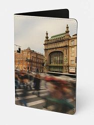 Обложка на паспорт «Невский проспект», искусственная кожа