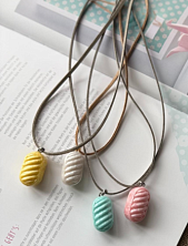 Подвеска ручной работы Счастливые истории «Карамелька мятная», полимерная глина