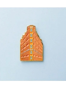 Металлический значок Heart of Moscow «Дом Утюг» серия Петербург