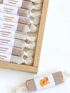 Конфета ириска сливочная ручной работы, СладкоГусто, 15 г