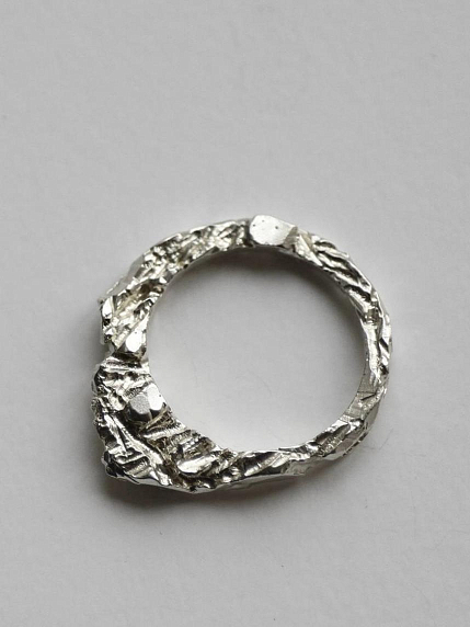 Кольцо из нейзильбера «Камнепад», фото 1.