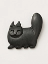 Брошь «Кот мини», чёрный, превью фото 1