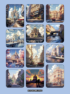 Стикерпак «Piter Anime»