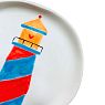 Тарелка ручной работы «Маяк», белая, 19 см, превью фото 3