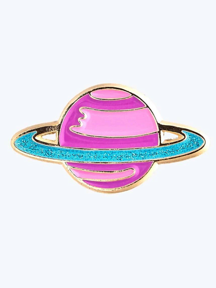 Металлический пин WAF WAF «Сатурн», фото 1.