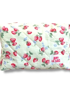 Косметичка ручной работы АМИ (Ami lé sac) «Grand», земляника