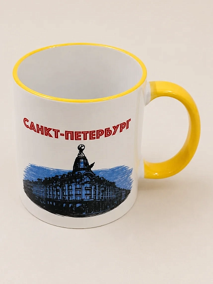 Кружка DARI DARI «Санкт-Петербург. Дом Зингера», керамика, 330 мл, фото 2.