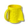 Кружка ручной работы NF ceramics «Нос», жёлтая, 400 мл, превью фото 4