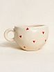 Кружка ручной работы Керамур «Сердечки», керамика, 180 мл, превью фото 1