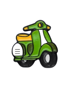 Металлический пин WAF WAF «Привет приключениям»