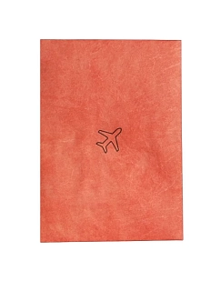 Обложка на паспорт New Wallet «New A», оранжевая