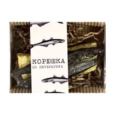 Мыло ручной работы «Бутерброд с корюшкой»