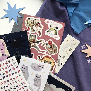 Стикерпак «Лягушки», А6, фото 4.