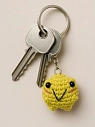 Вязаный брелок ЦИЛИНСКАЯ «Квак», салатовый, превью фото 3