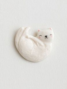 Брошь «Котик»