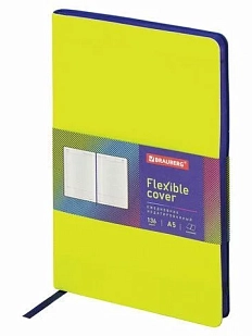 Ежедневник недатированный, BRAUBERG «Flex», салатовый, А5