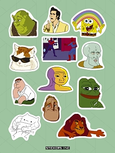 Стикерпак «Meme #6»
